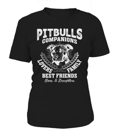 Pitbulls Companions Lovers Best Friends Women's T-Shirt