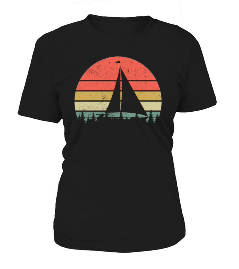 Sailing Yacht Sailor Sailing Ship Vintage Women's T-Shirt
