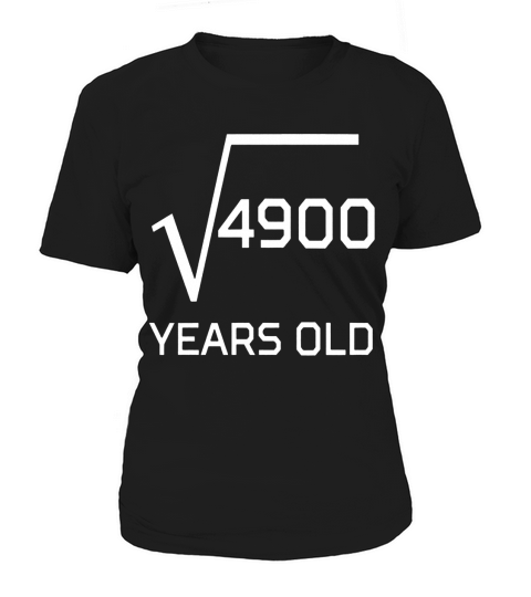 Square Root 4900 Funny 70 Years Old 70th Birthday - Mens T-Shirt Women's T-Shirt