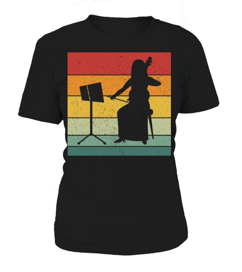 Vintage Retro Double Bass Vintage Music Women's T-Shirt