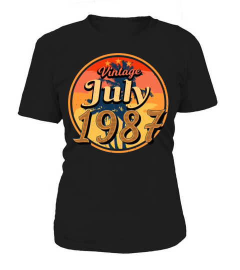Year Of Construction 1987 In July Women's T-Shirt