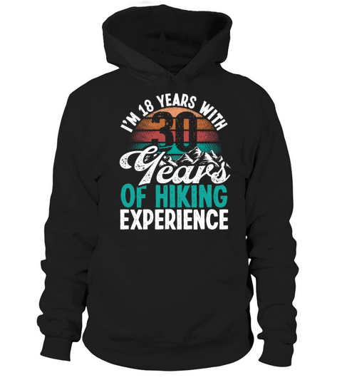 48 Years Old Hiking Mountains Vintage 48 Birthday Hoodie Unisex
