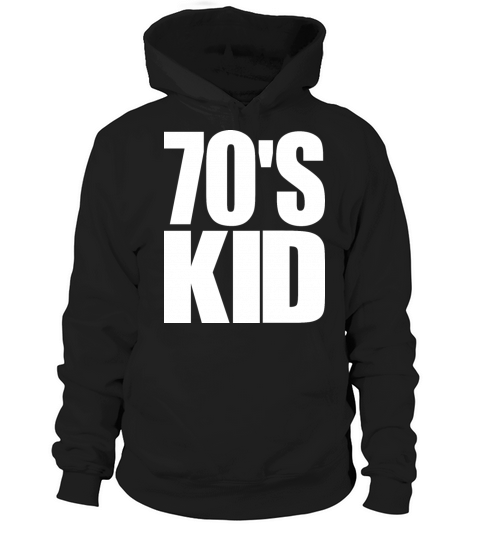 70s Kid Funny Vintage Costume Hoodie Unisex