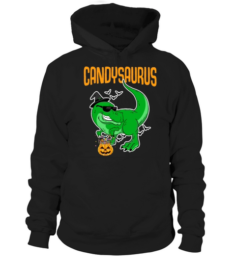 Candysaurus Creepy Trex With Pumpkin Face For Hoodie Unisex