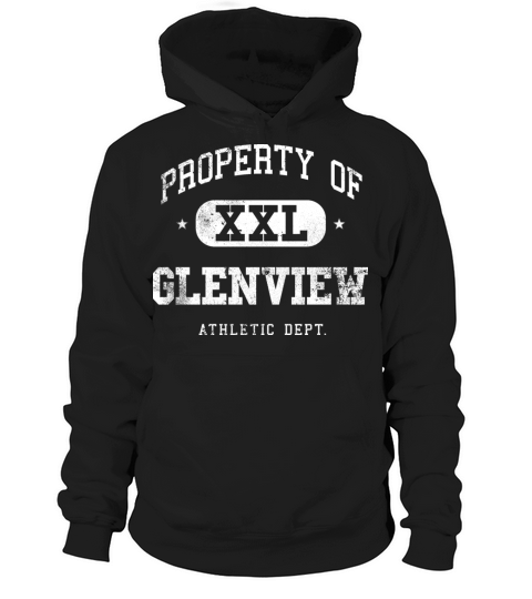 Glenview XXL Property of Athletic Department Hoodie Unisex