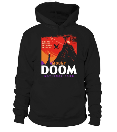 Mount Doom National Park Hoodie Unisex