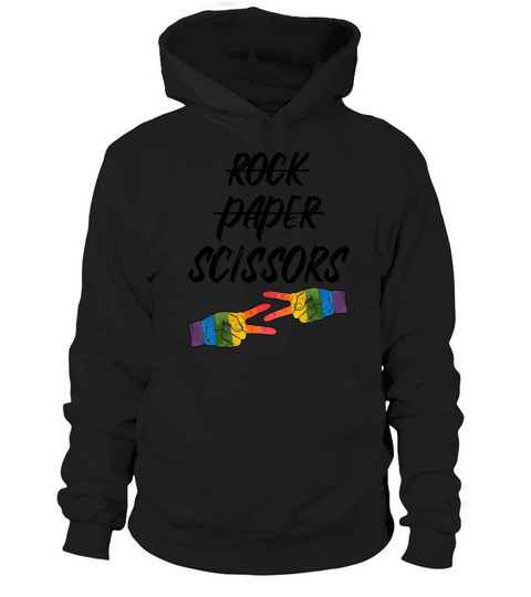 Rock Paper Scissors LGBT World Pride 2019 shirt Hoodie Unisex