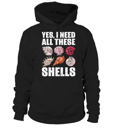 Shelling Beachcombing Shell Hunter Hoodie Unisex
