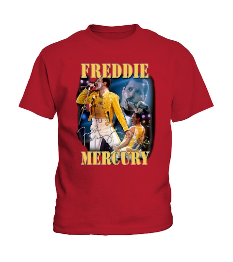 Freddie Mercury Live Homage Champion Signature shirt - Baby Onesie Kids T-Shirt