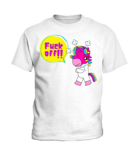 Fuck Off Unicorn Kids T-Shirt