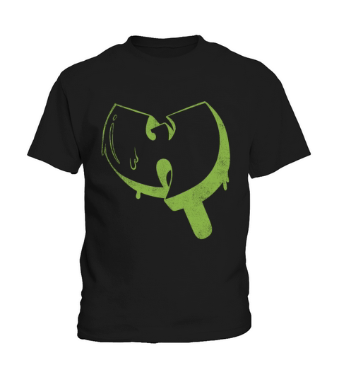ice cream wutang light green Kids T-Shirt