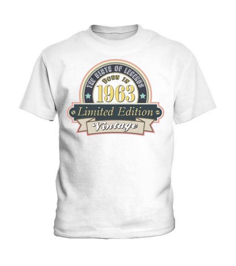 Idea for a gift to those who were born in 1963 Kids T-Shirt