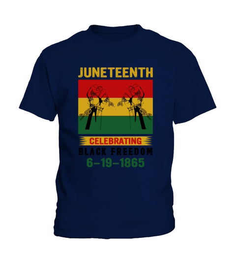 Juneteenth Black History Day Pride Gift Kids T-Shirt