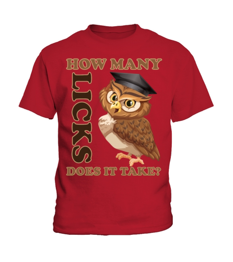 Mr owl how many licks dose it takes Kids T-Shirt