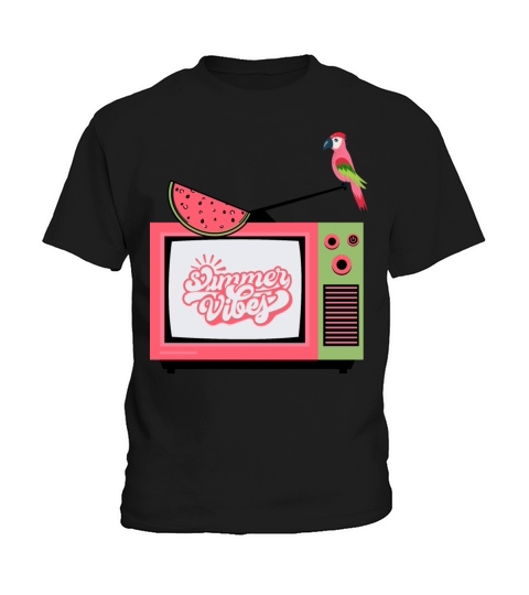 Sunshine Summer atmosphere Beach with palm trees R Kids T-Shirt