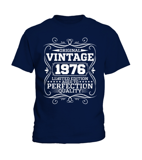 Vintage 1976 Original Limited Edition Kids T-Shirt