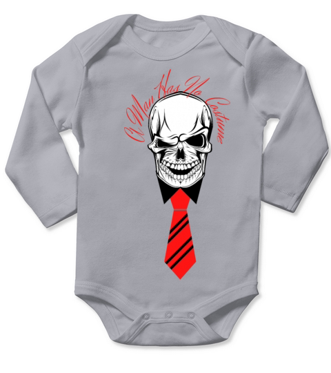 A Man Has No Costume Long Sleeve Baby One-Piece