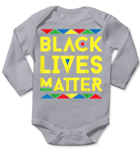 Black Lives Matter Long Sleeve Baby One-Piece