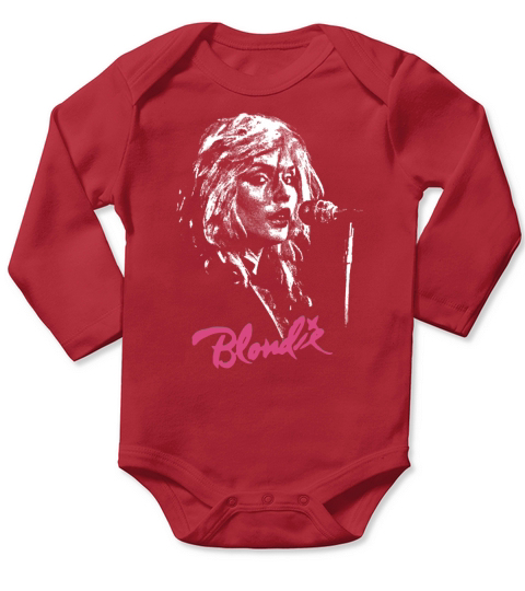 Blonide Debbie Harry TShirt Long Sleeve Baby One-Piece