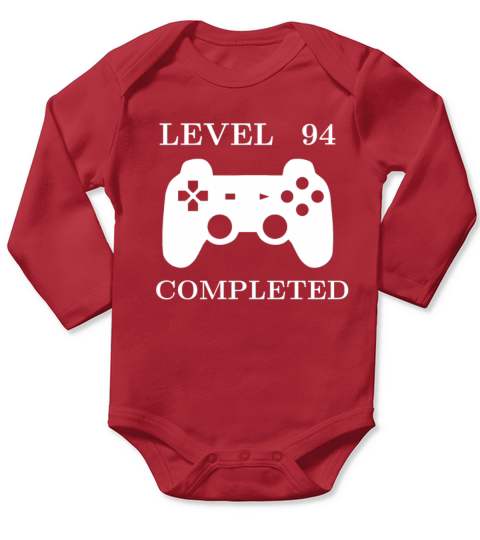 Gamer 94 Shirt Long Sleeve Baby One-Piece