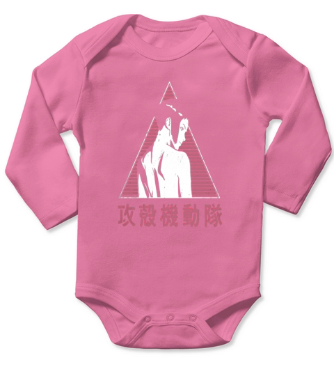 ghost in the shell Long Sleeve Baby One-Piece