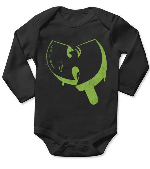ice cream wutang light green Long Sleeve Baby One-Piece