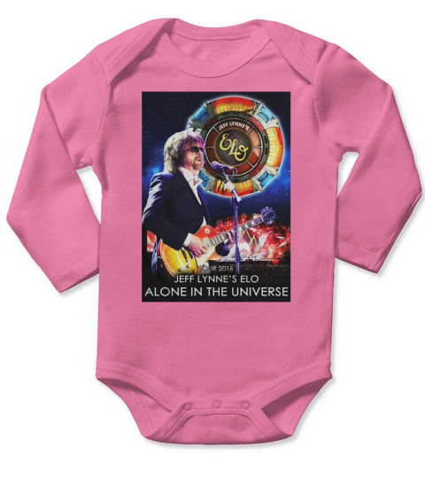JEFF LYNNE ALONE IN THE UNIVERSE shirt Long Sleeve Baby One-Piece