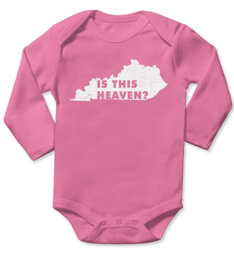 Land Map America US State Home Heaven Kentucky Long Sleeve Baby One-Piece