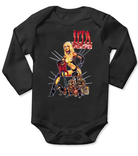 Lita Ford Long Sleeve Baby One-Piece