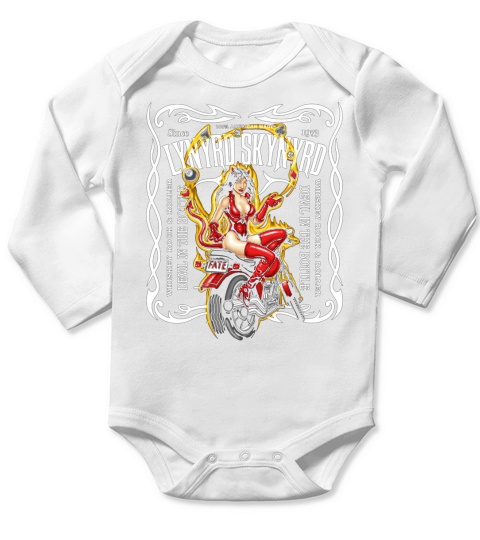 lynyrd skynyrd  tshirt Long Sleeve Baby One-Piece