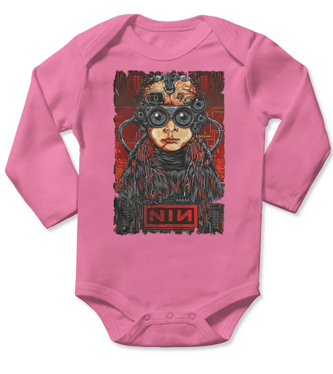 NIN Long Sleeve Baby One-Piece