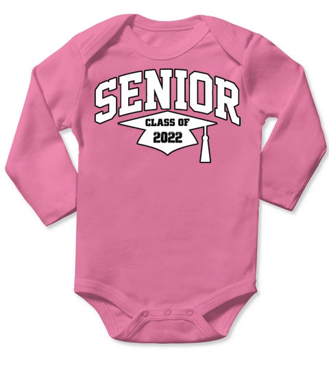 Senior Class Of 2022 - Happy last day of school Long Sleeve Baby One-Piece