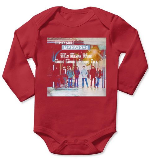 Stephen Stills Manassas Long Sleeve Baby One-Piece