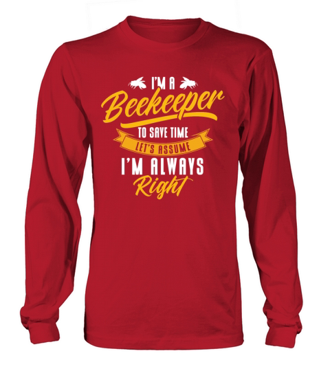 Beekeeping Apiculturist Bee Support Beekeeper Long sleeved Unisex