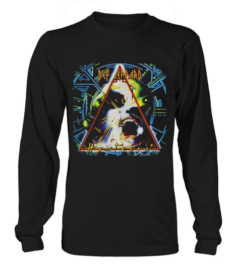 Def Leppard - Hysteria T-Shirt Long sleeved Unisex