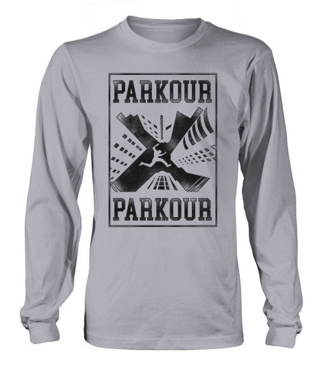 Parkour Free Running Traceur Long sleeved Unisex