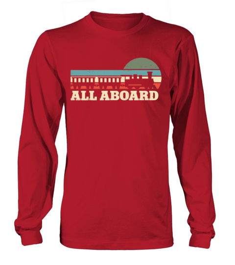 Steam Train Driver Trainspotting Long sleeved Unisex