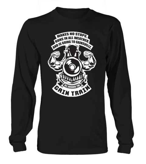 THE GAIN TRAIN Long sleeved Unisex