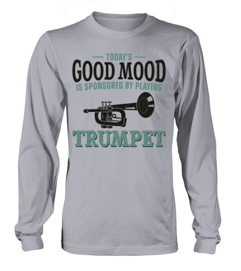 Trumpet Player Vintage Todays Long sleeved Unisex