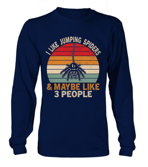 Vintage Jumping Spiders Exotic Pet Collector Lifes Long sleeved Unisex