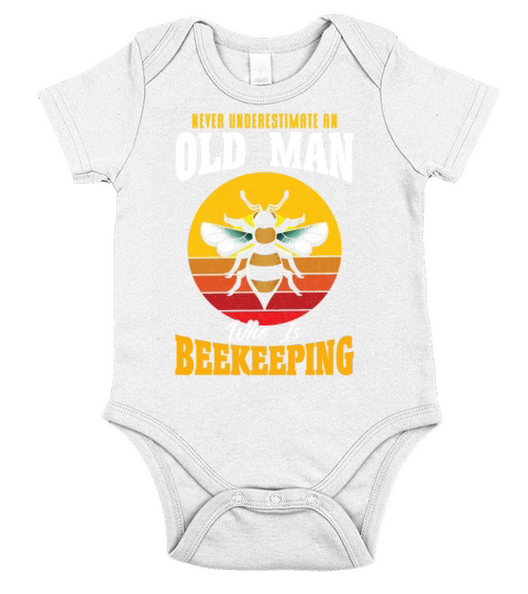 Beekeeping Apiculturist Bee Support Beekeeper Short Sleeve Baby One-Piece
