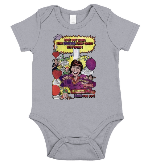 Bonkers Candy Short Sleeve Baby One-Piece