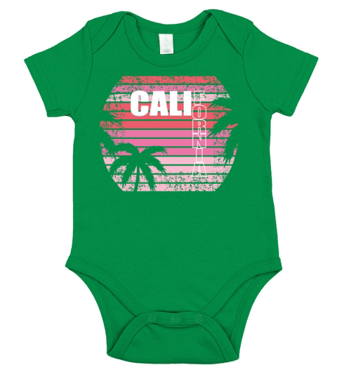 California State Souvenir The Golden State Short Sleeve Baby One-Piece
