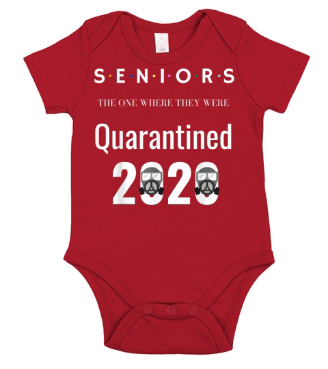 Class Of 2020 Graduation Senior Funny Quarantine T-Shirt Short Sleeve Baby One-Piece