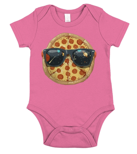 Cool Pizza funny , gift  tshirt Short Sleeve Baby One-Piece