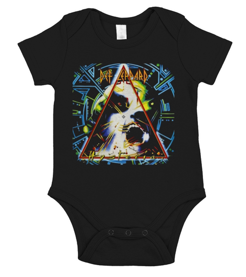 Def Leppard - Hysteria T-Shirt Short Sleeve Baby One-Piece