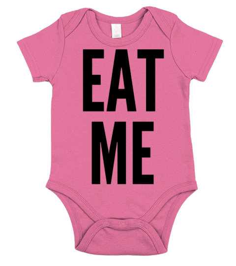 EAT ME Short Sleeve Baby One-Piece