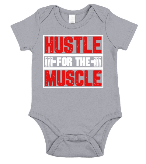 Funny Inspirational Gym Workout Fitness Weightlift Short Sleeve Baby One-Piece