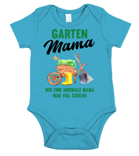 Garden Mom Funny Quote Gift Women Short Sleeve Baby One-Piece