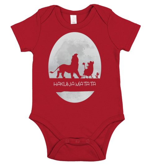 Hakuna Matata Short Sleeve Baby One-Piece